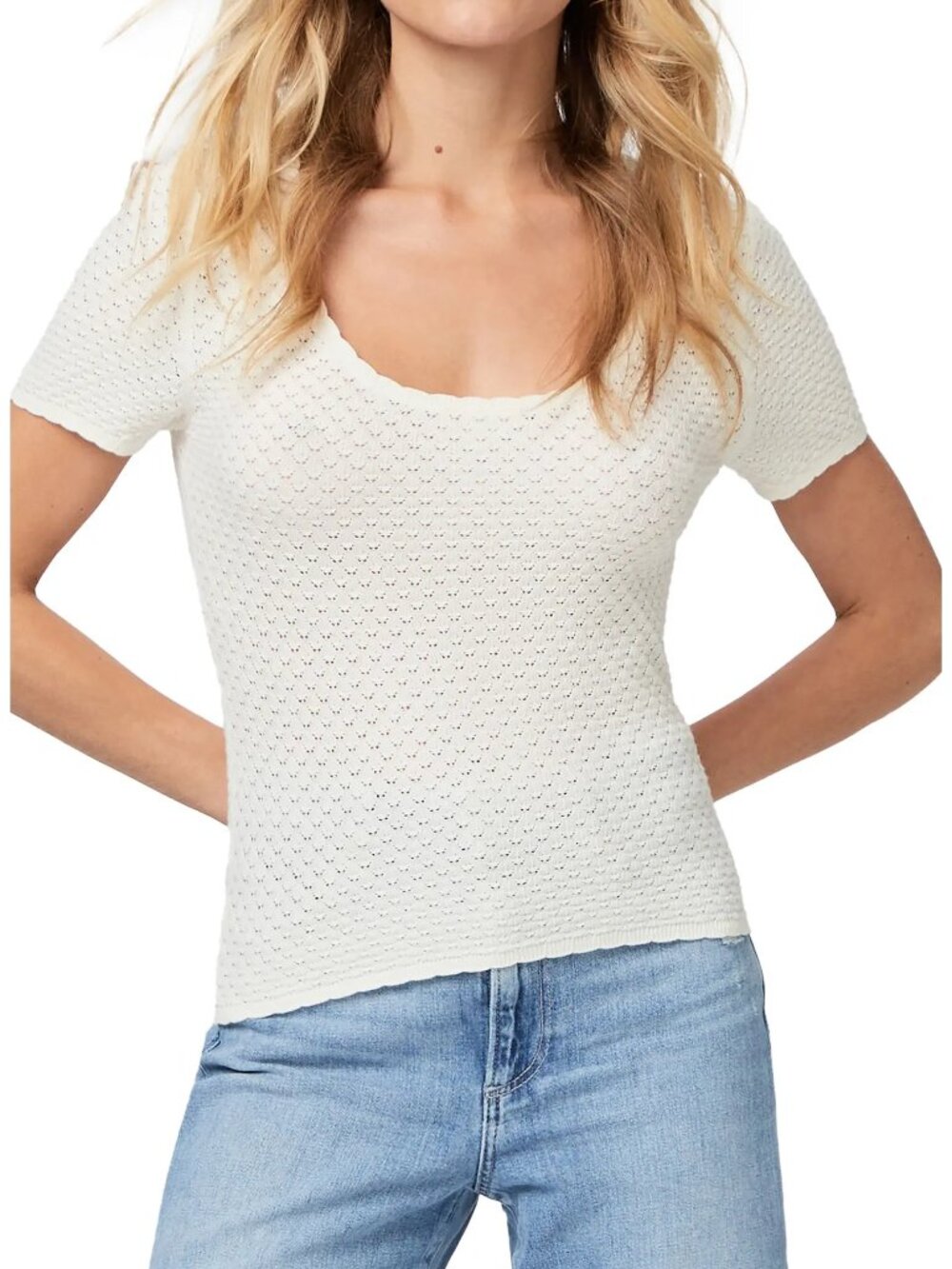 Paige - Galiene Eyelet Top